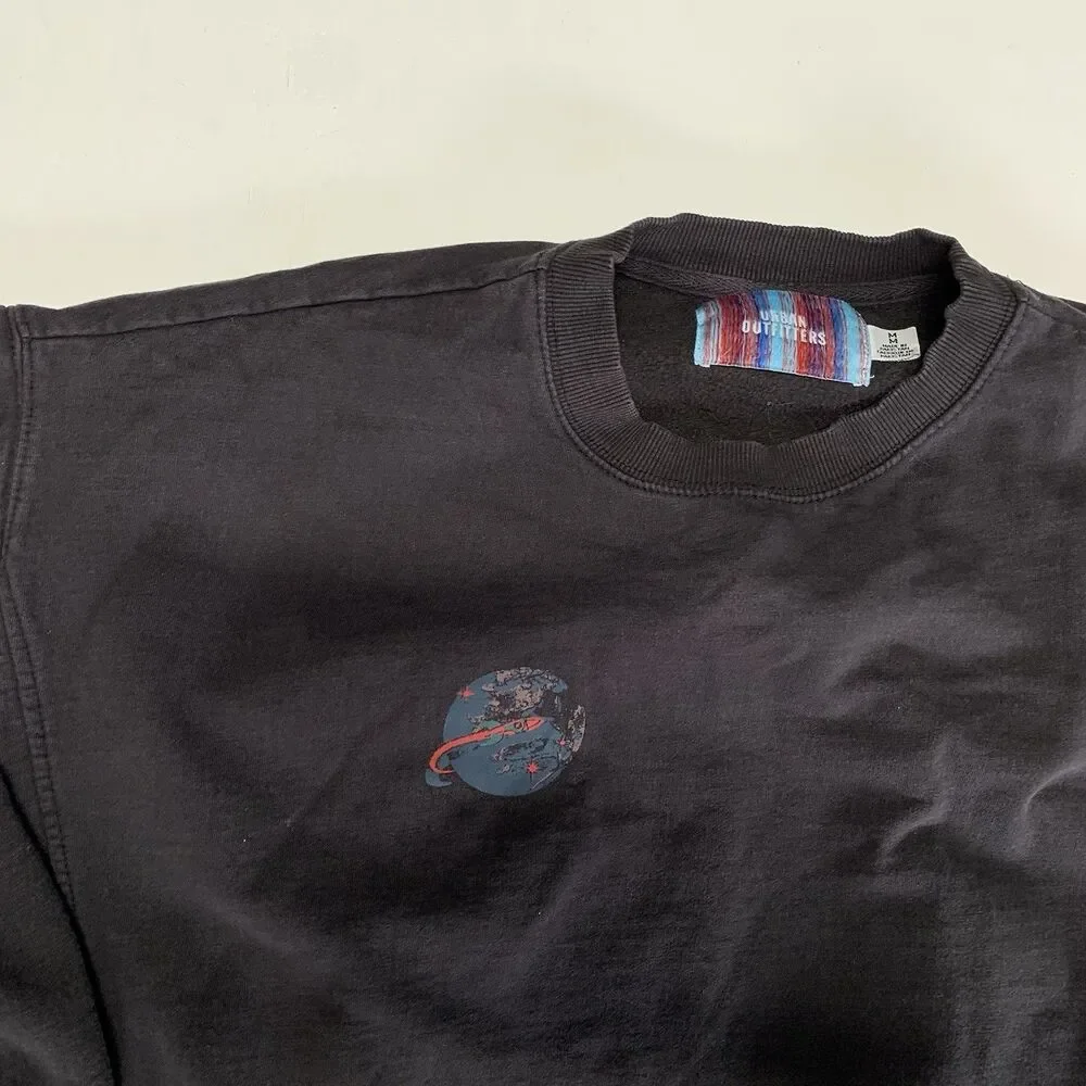 Urban Outfitters Wilder I Need Space Pullover Sweatshirt Sold Out Sz M Oversized - Picture 3 of 11
